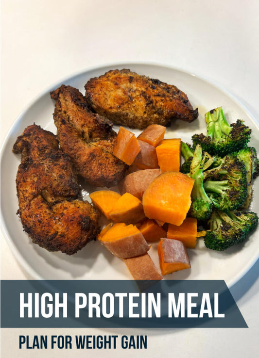 HIGH PROTEIN MEAL PLAN FOR WEIGHT GAIN